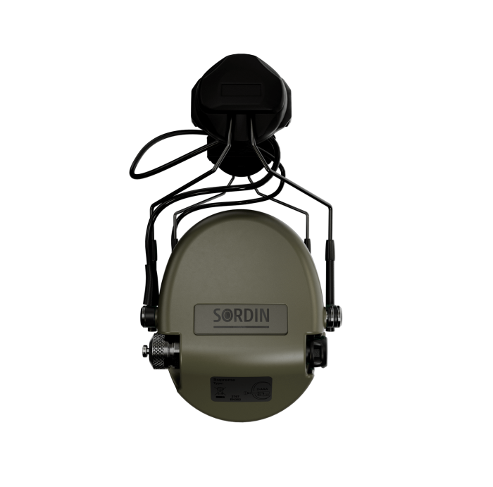Навушники Sordin Supreme Mil AUX ARC Rail Green 72308-06-S