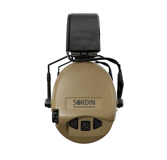 Навушники Sordin Supreme Mil AUX Slim HB Sand 74308-05-S