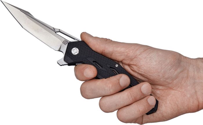 Ніж Artisan Bombardier G10 D2 SW Black