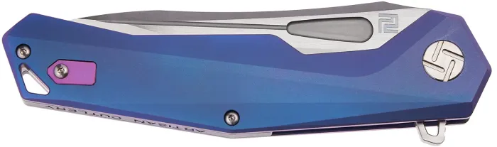 Ніж Artisan Zumwalt M390 Titanium Blue