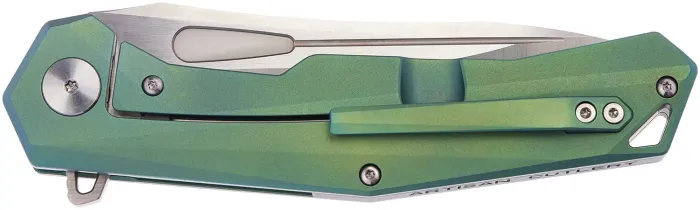Ніж Artisan Zumwalt M390 Titanium Mint Green