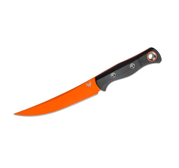Ніж Benchmade Meatcrafter 15500OR-2, Carbon Fiber, Orange