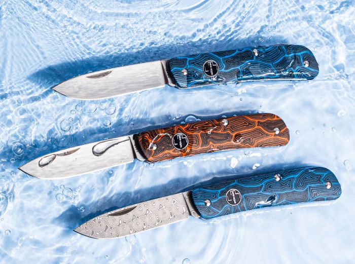 Ніж Boker Plus Tech Tool Damast Blue