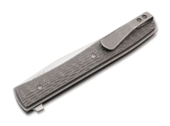 Ніж Boker Plus Urban Trapper Jigged Titanium (01BO476)