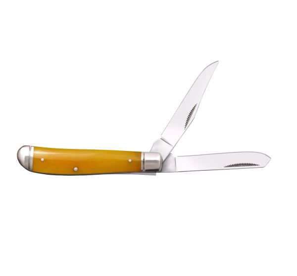 Ніж Cold Steel Mini Trapper Yellow Bone FL-MTRPR-Y