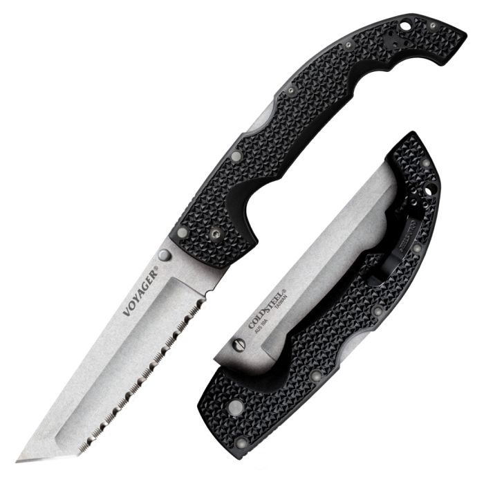 Ніж Cold Steel Voyager XL Tanto Point Serrated 29AXTS