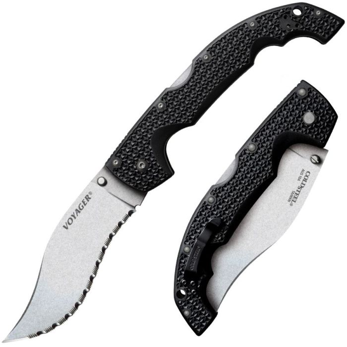 Ніж Cold Steel Voyager XL Vaquero Tanto Point Serrated 29AXVS