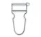 Ніж для овочів Victorinox STAR Peeler straight edge 6.0912