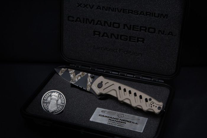Ніж Extrema Ratio Caimano Nero N.A. Ranger XXV Anniversarium Limited Edition