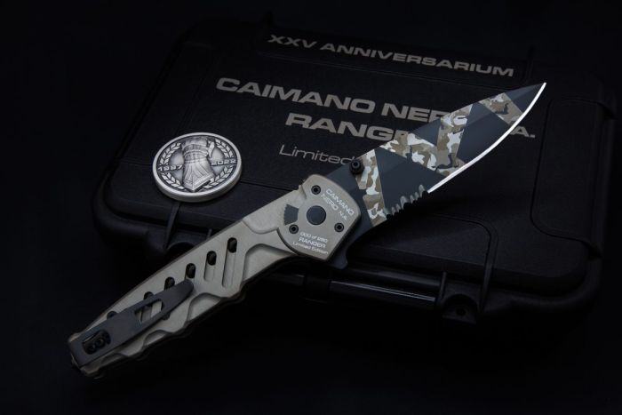 Ніж Extrema Ratio Caimano Nero N.A. Ranger XXV Anniversarium Limited Edition