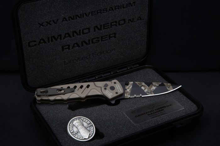Ніж Extrema Ratio Caimano Nero N.A. Ranger XXV Anniversarium Limited Edition