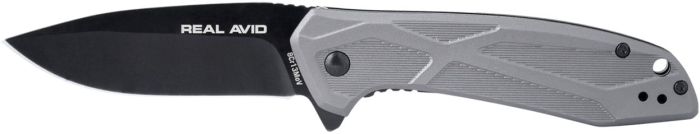 Ніж Real Avid RAV-2 Black Oxide Aluminum Gray
