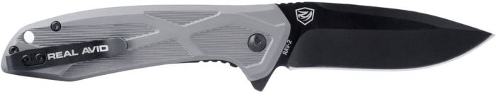 Ніж Real Avid RAV-2 Black Oxide Aluminum Gray
