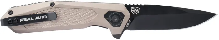 Ніж Real Avid RAV-3 Black Oxide Aluminum + Steel