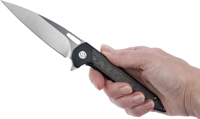 Ніж складаний Artisan Archaeo Titanium Black