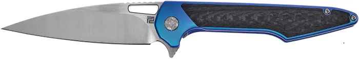 Ніж складаний Artisan Archaeo Titanium Blue