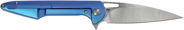 Ніж складаний Artisan Archaeo Titanium Blue