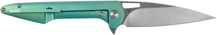 Ніж складаний Artisan Archaeo Titanium Green (1821G-GNM)