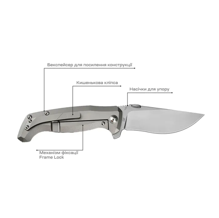 Ніж складаний Artisan Kami S35VN Micarta (1864G-ODG)