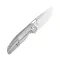 Ніж складаний Artisan Satyr S90V Titanium Grey (1852G-GY)