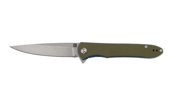 Ніж складаний Artisan Shark G-10 D2 Green