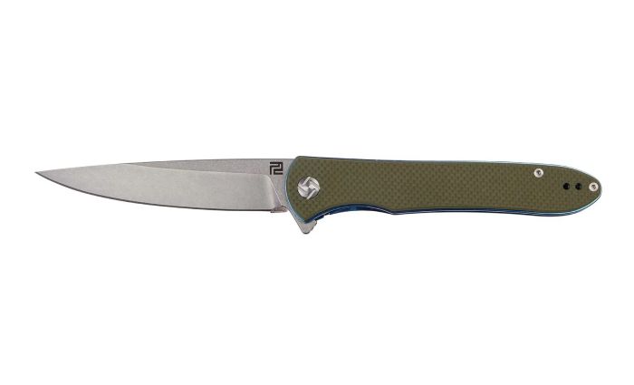 Ніж складаний Artisan Shark G-10 D2 Green