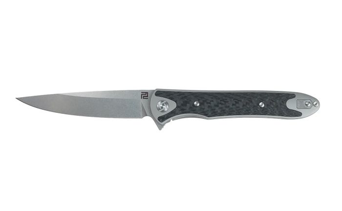 Ніж складаний Artisan Shark Titanium Gray