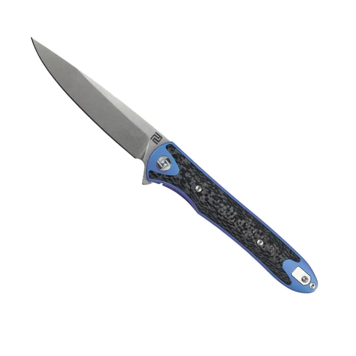 Ніж складаний Artisan Shark Titanium Violet-blue (1707G-BU)