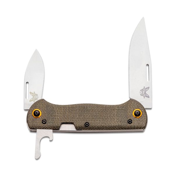 Ніж складаний Benchmade Weekender 2 клинка 317-1 (колір - олива)