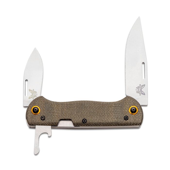 Ніж складаний Benchmade Weekender 2 клинка 317-1 (колір - олива)