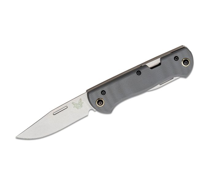 Ніж складаний Benchmade Weekender 2 клинка 317 (колір - сірий)