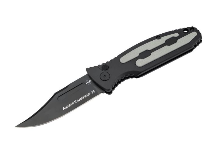 Ніж складаний Boker Plus Kalashnikov 74 Auto Black 01KALS136