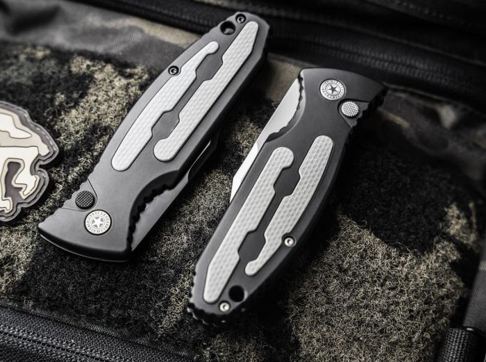 Ніж складаний Boker Plus Kalashnikov 74 Auto Black 01KALS136