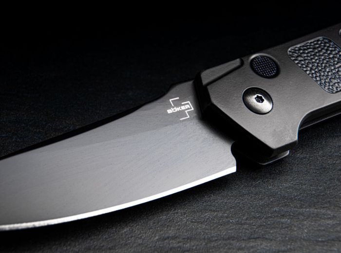 Ніж складаний Boker Plus Kihon Auto Black Blade (01BO951)