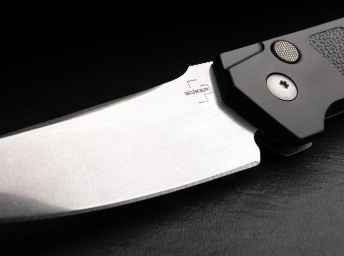 Ніж складаний Boker Plus Kihon Auto Stonewash (01BO950)