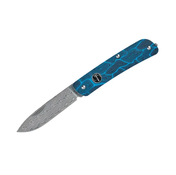 Ніж складаний Boker Tech Tool Blue Damast (01BO559DAM)