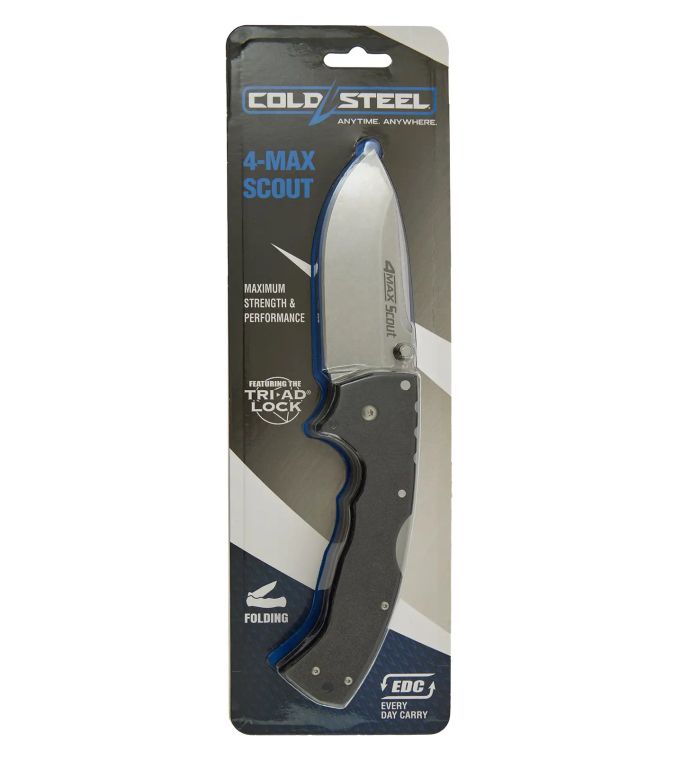 Ніж складаний Cold Steel 4-Max Scout 62RQZ (блістер)