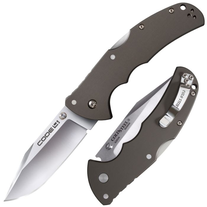 Ніж складаний Cold Steel Code 4 Clip Point (S35VN) 58PC