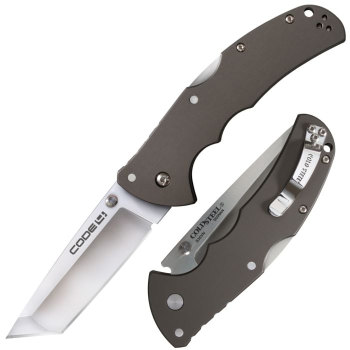 Ніж складаний Cold Steel Code 4 Tanto Point (S35VN) 58PT