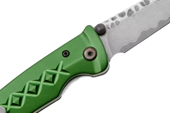 Ніж складаний MCUSTA Fusion Damascus Dark Green MC-163D