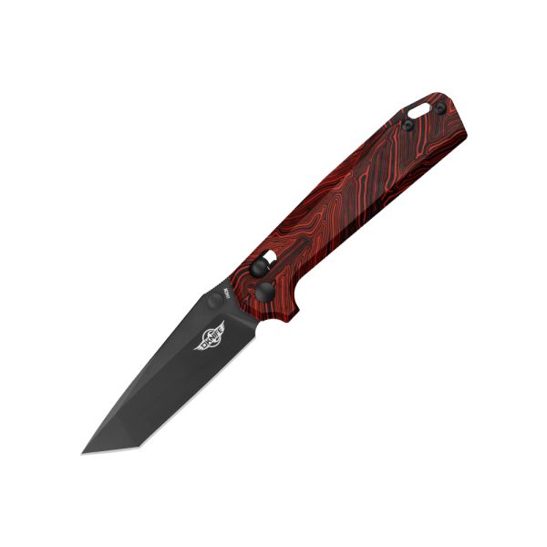 Ніж складаний Olight Oknife Rubato Damascus G10 Black/Red