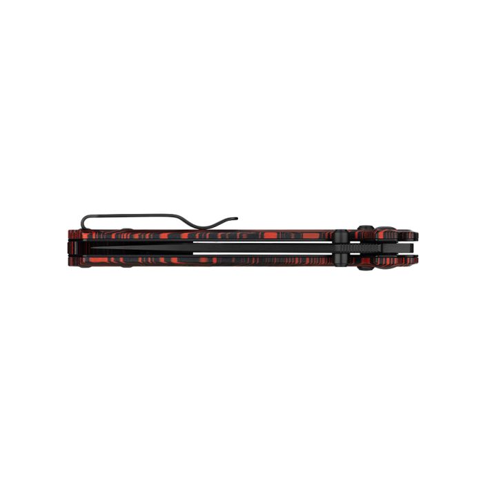 Ніж складаний Olight Oknife Rubato Damascus G10 Black/Red