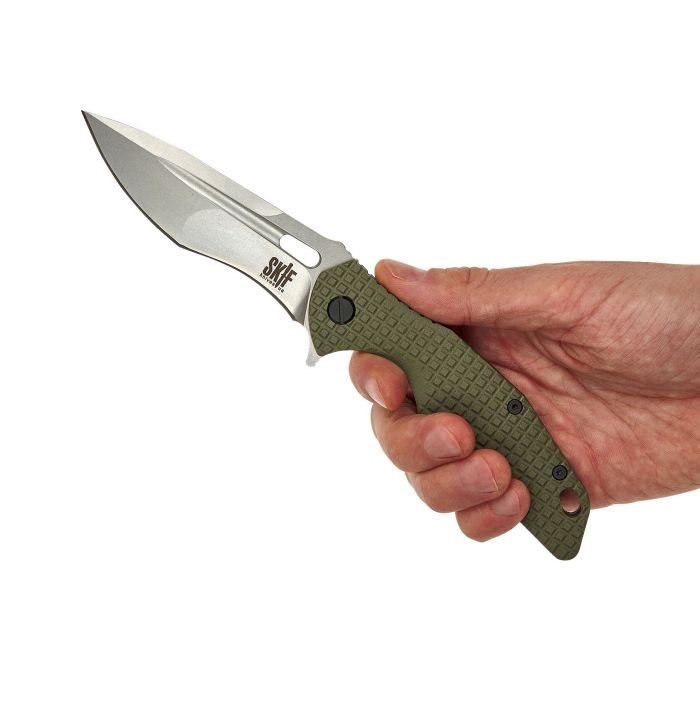 Ніж складаний Skif Defender II SW Olive