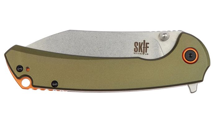 Ніж складаний Skif Jock SW Olive Green (руків'я - алюміній)