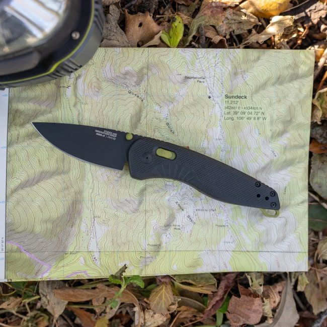 Ніж складаний SOG Aegis AT DP Black