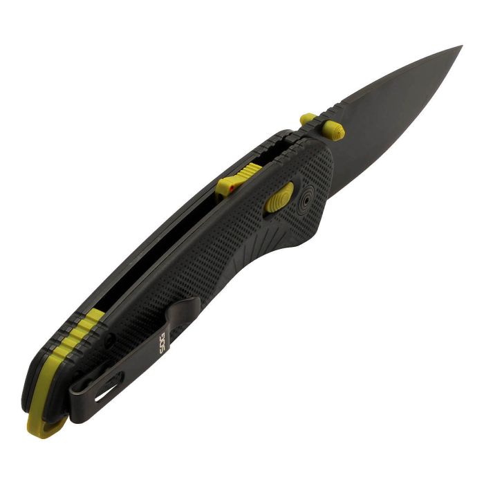 Ніж складаний SOG Aegis AT DP Black