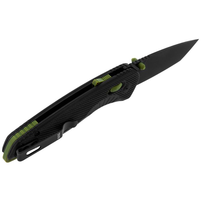 Ніж складаний SOG Aegis AT Tanto Black