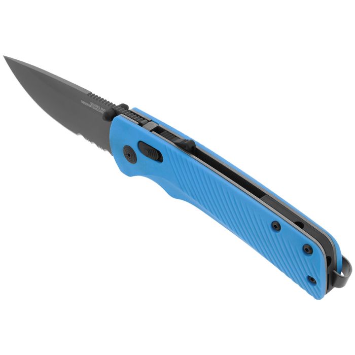 Ніж складаний SOG Flash AT Serrated Civic Cyan