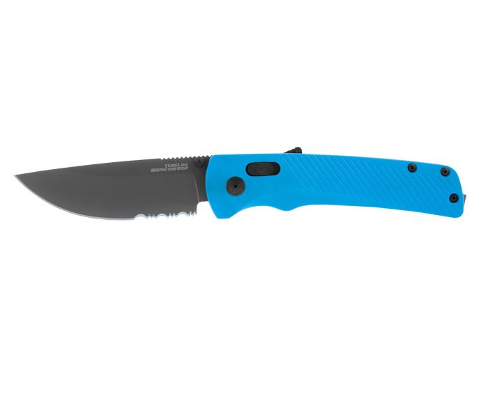 Ніж складаний SOG Flash AT Serrated Civic Cyan