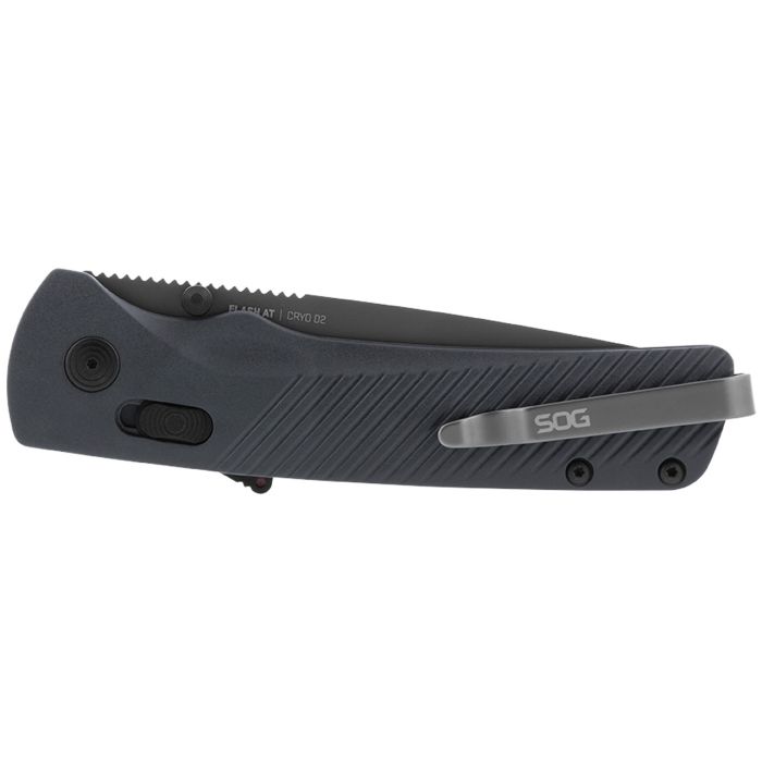 Ніж складаний SOG Flash AT Urban Half Serrated Gray